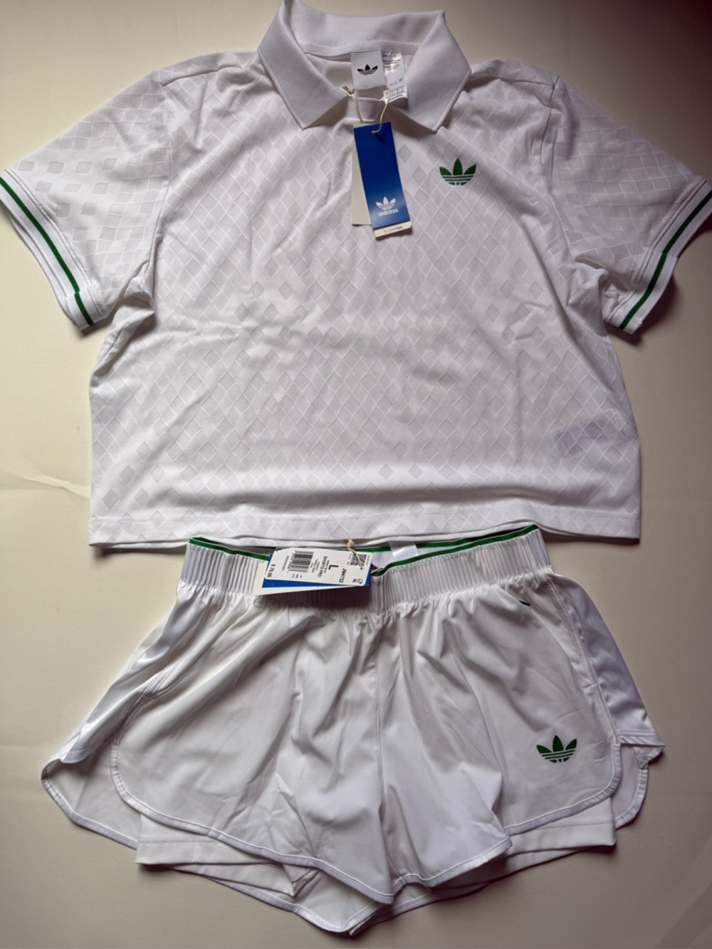 Adidas [L] Tennis Pro Women's Climacool Shorts Set (Polo+Shorts) JM4732+JM4734 - Picture 3 of 17